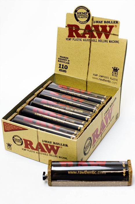RAW 2-Way Hemp Plastic Roller display-110 mm - One Wholesale