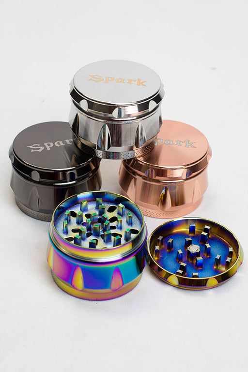 Spark 4 parts  herb grinder- - One Wholesale