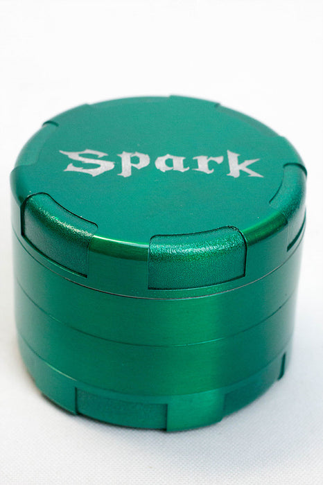 Spark-4 Parts herb grinder-Green - One Wholesale