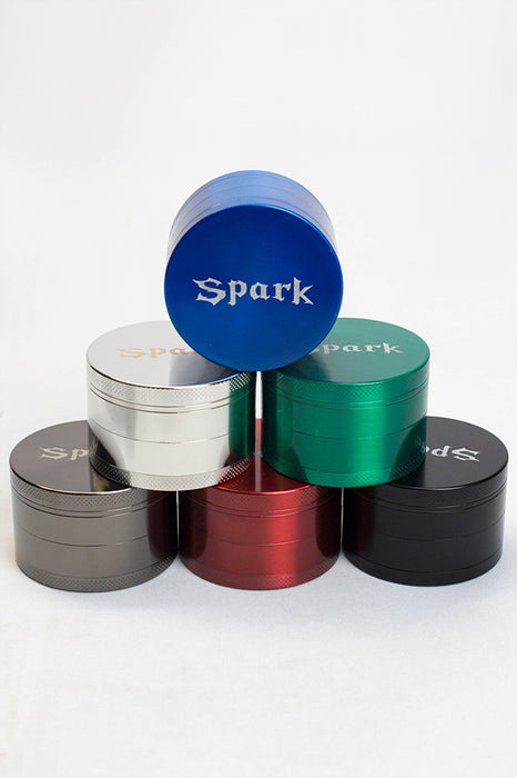 Spark-4 parts metal herb grinder- - One Wholesale