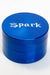 Spark-4 parts metal herb grinder-Blue - One Wholesale