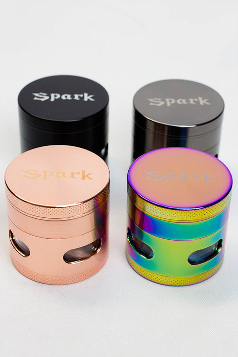 Spark-4 Parts grinder with side window- - One Wholesale