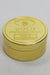 Gold 3 parts metal grinder in a display- - One Wholesale