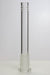 Glass open ended 6 slits downstem-5 inches - One Wholesale