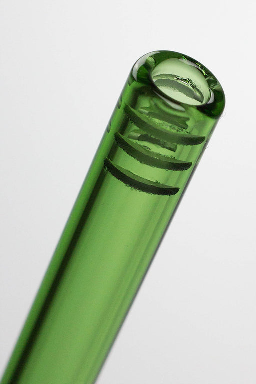 Color-Glass open ended 6 slits downstem- - One Wholesale