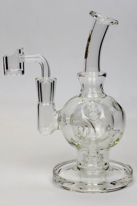 6" Sphere recycle rig with shower head diffuser- - One Wholesale