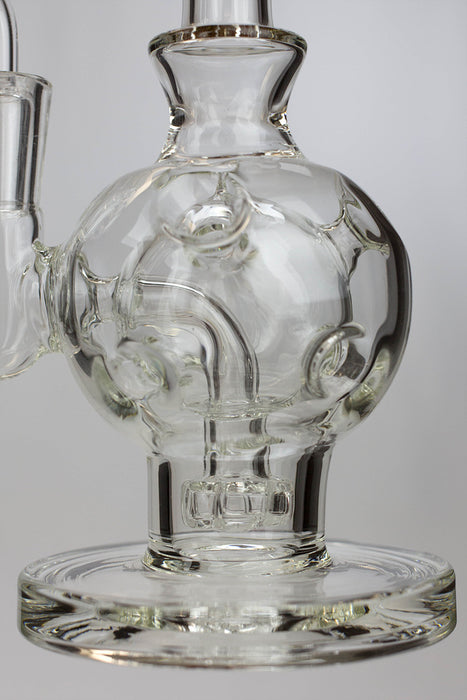 6" Sphere recycle rig with shower head diffuser- - One Wholesale
