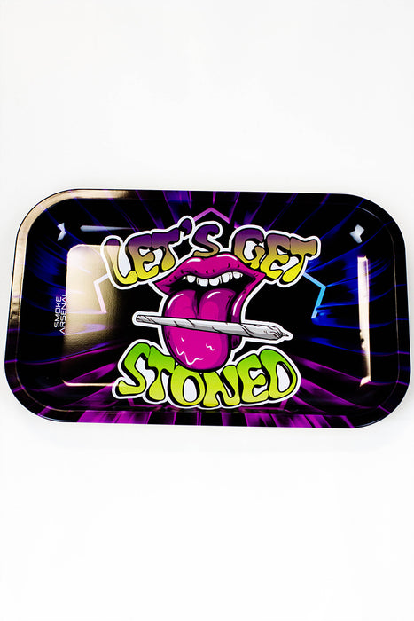 Smoke Arsenal Medium Rolling Tray-New-Lets Get stoned - One Wholesale