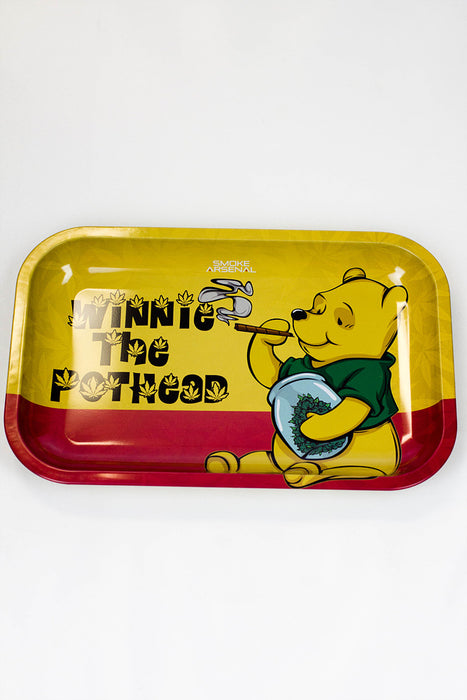 winnie the pothead Smoke Arsenal Rolling mini Tray-new