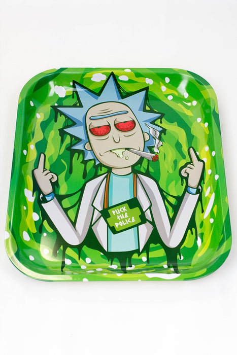 Smoke Arsenal Large Rolling tray-Rick The Police - One Wholesale
