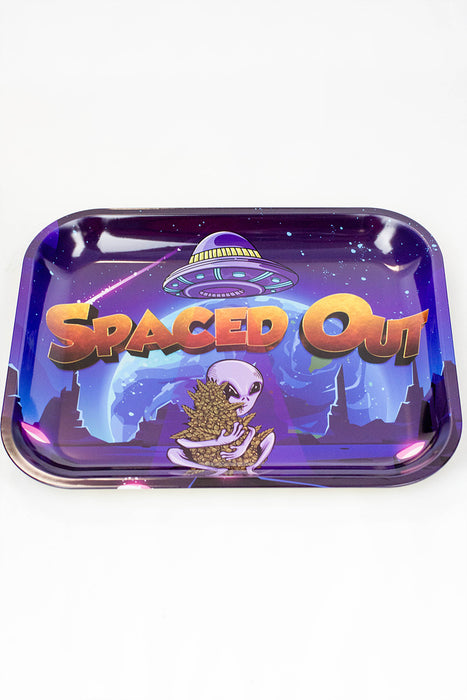Smoke Arsenal Large Rolling tray-Spaced Out OG - One Wholesale