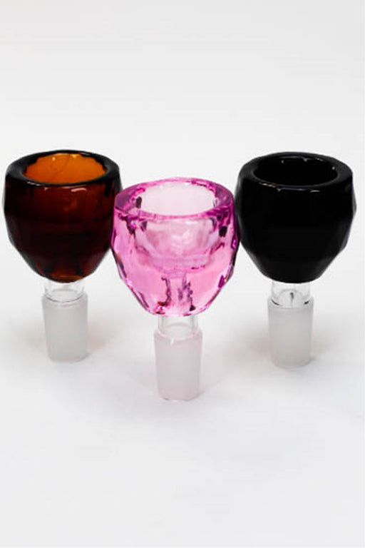 Diamond cutting shape glass large bowl Bowl · Popper ONE