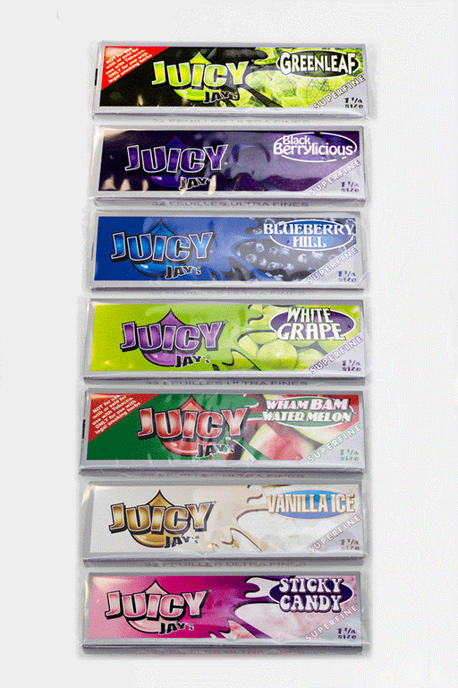Juicy Jay's Superfine flavored hemp Rolling Papers- - One Wholesale