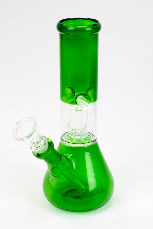 8" single dome percolator color painted water bong ONE