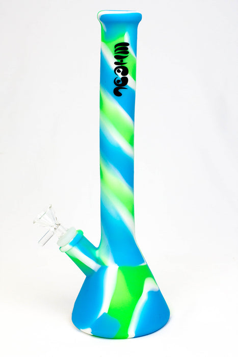 12" color silicone water bong- - One Wholesale