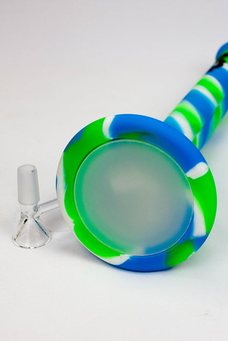 12" color silicone water bong- - One Wholesale