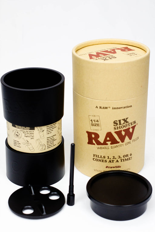 Raw six shooter for 1 1/4 size cones- - One Wholesale