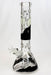 14" Infyniti grapnic Glow in the dark 7 mm glass water bong-T1670 - One Wholesale