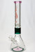 16" Genie 9 mm color combination glass water bong-A - One Wholesale