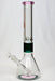 16" Genie 9 mm color combination glass water bong- - One Wholesale