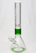 16" Genie 9 mm color combination glass water bong-D - One Wholesale