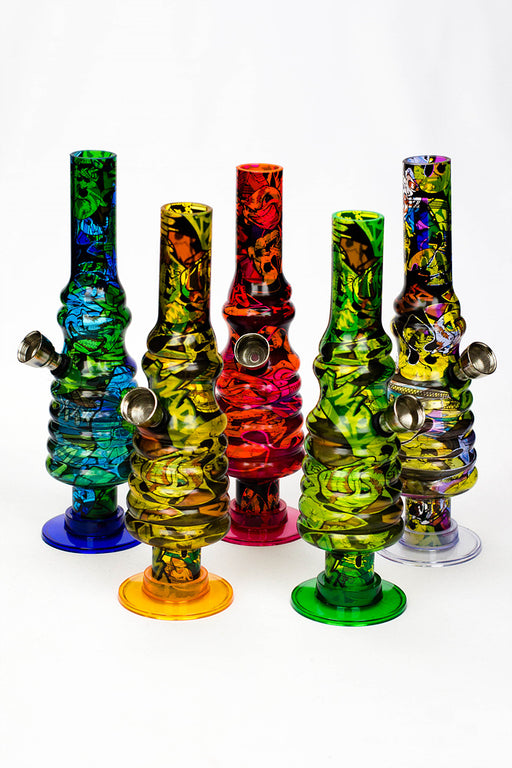 8" acrylic water pipe-MIGY02- - One Wholesale