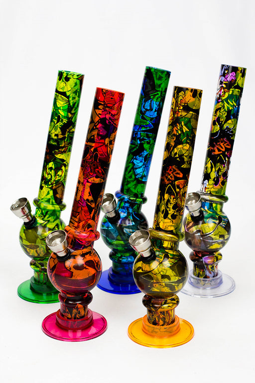 8" acrylic water pipe-MIGY08- - One Wholesale