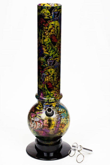 12" acrylic water pipe-FAY06- - One Wholesale