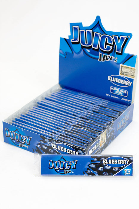 Juicy Jay's King Size Rolling Papers-Blueberry - One Wholesale