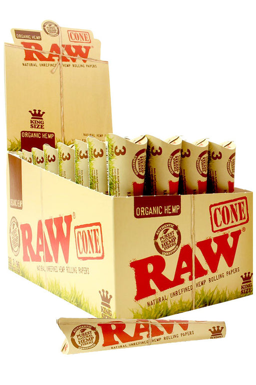 Raw organic cone King Size- - One Wholesale