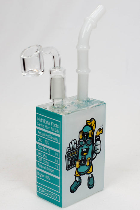 7.5" Juicy box Rigs-Nutitional Facts Bongs ONE A