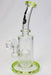 9" Genie 8-tree arms diffuser rig Rig ONE Neon Green