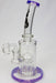 9" Genie 8-tree arms diffuser rig-Purple - One Wholesale