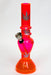 7" acrylic water pipe with grinder-Pink - One Wholesale