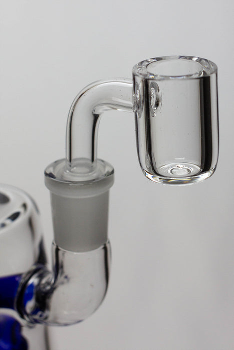 6" Nice glass 2-in-1 shower head bubbler- - One Wholesale