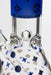 14" Infyniti pattern 7 mm glass water bong Glass Bong ONE
