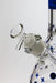 14" Infyniti pattern 7 mm glass water bong Glass Bong ONE