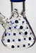 14" Infyniti pattern 7 mm glass water bong Glass Bong ONE