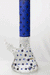 14" Infyniti pattern 7 mm glass water bong Glass Bong ONE