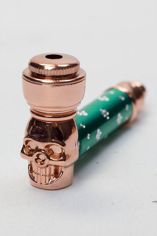 3" Skull Metal Pipe box 24 Metal Pipe ONE
