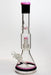17" Genie shower head percolator glass water bongs-A-Pink - One Wholesale