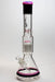 17" Genie 10-Arms percolator glass water bongs-A-Pink - One Wholesale