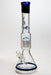 17" Genie 10-Arms percolator glass water bongs-D-Blue - One Wholesale