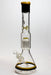 17" Genie 10-Arms percolator glass water bongs-F-Yellow - One Wholesale