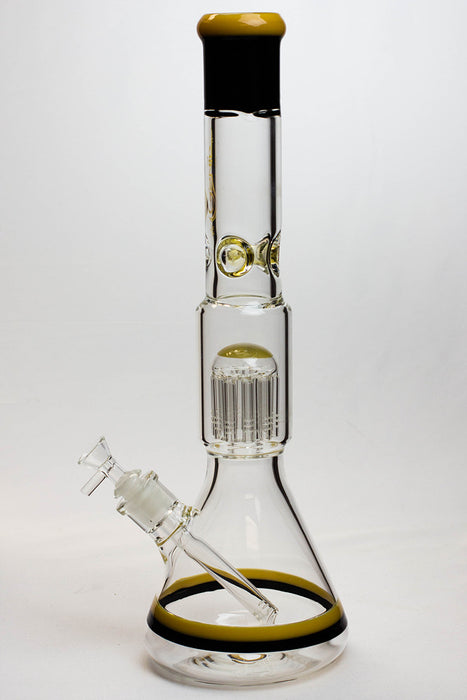 17" Genie 10-Arms percolator glass water bongs- - One Wholesale