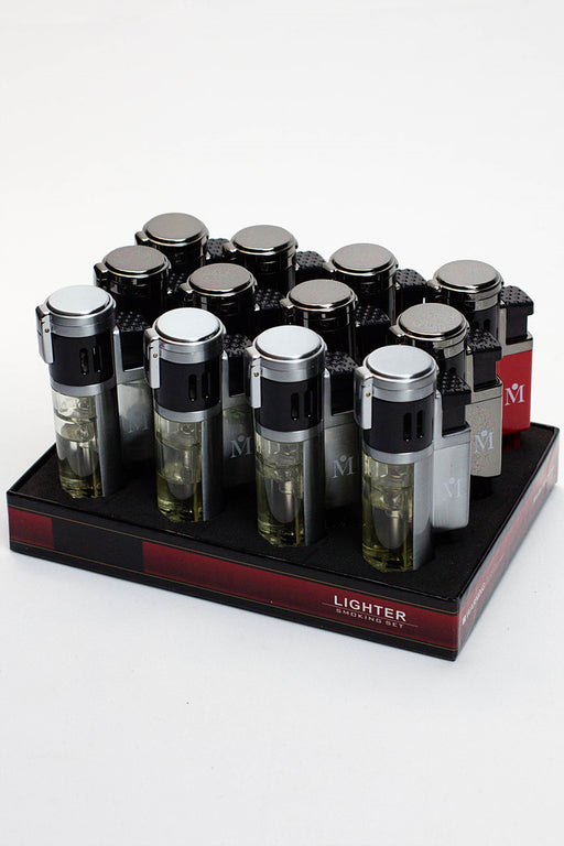 X-Lite XLC209 Quad Flame Torch lighter display Lighters ONE