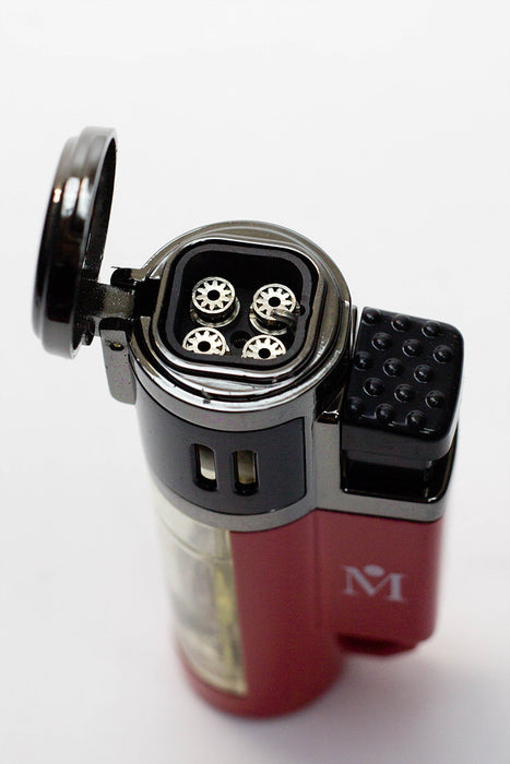 X-Lite XLC209 Quad Flame Torch lighter display- - One Wholesale
