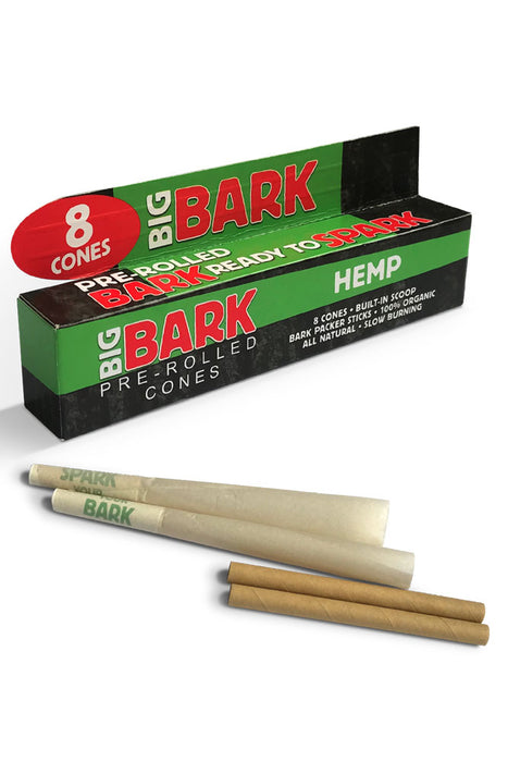 BigBark Organic Hemp Pre-rolled Cones- - One Wholesale