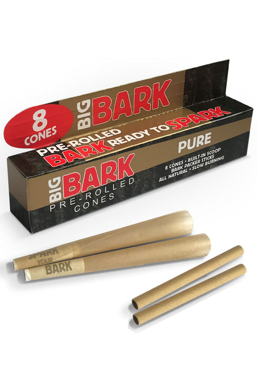 BigBark Organic Pure unrefined Pre-rolled Cones- - One Wholesale