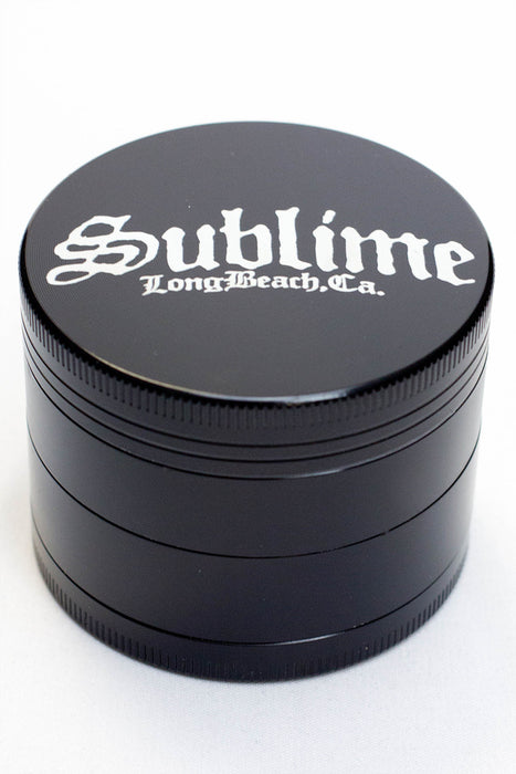 Sublime 4 parts metal grinder by Infyniti-Black - One Wholesale